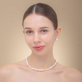 Fancy Pearl Necklace Short