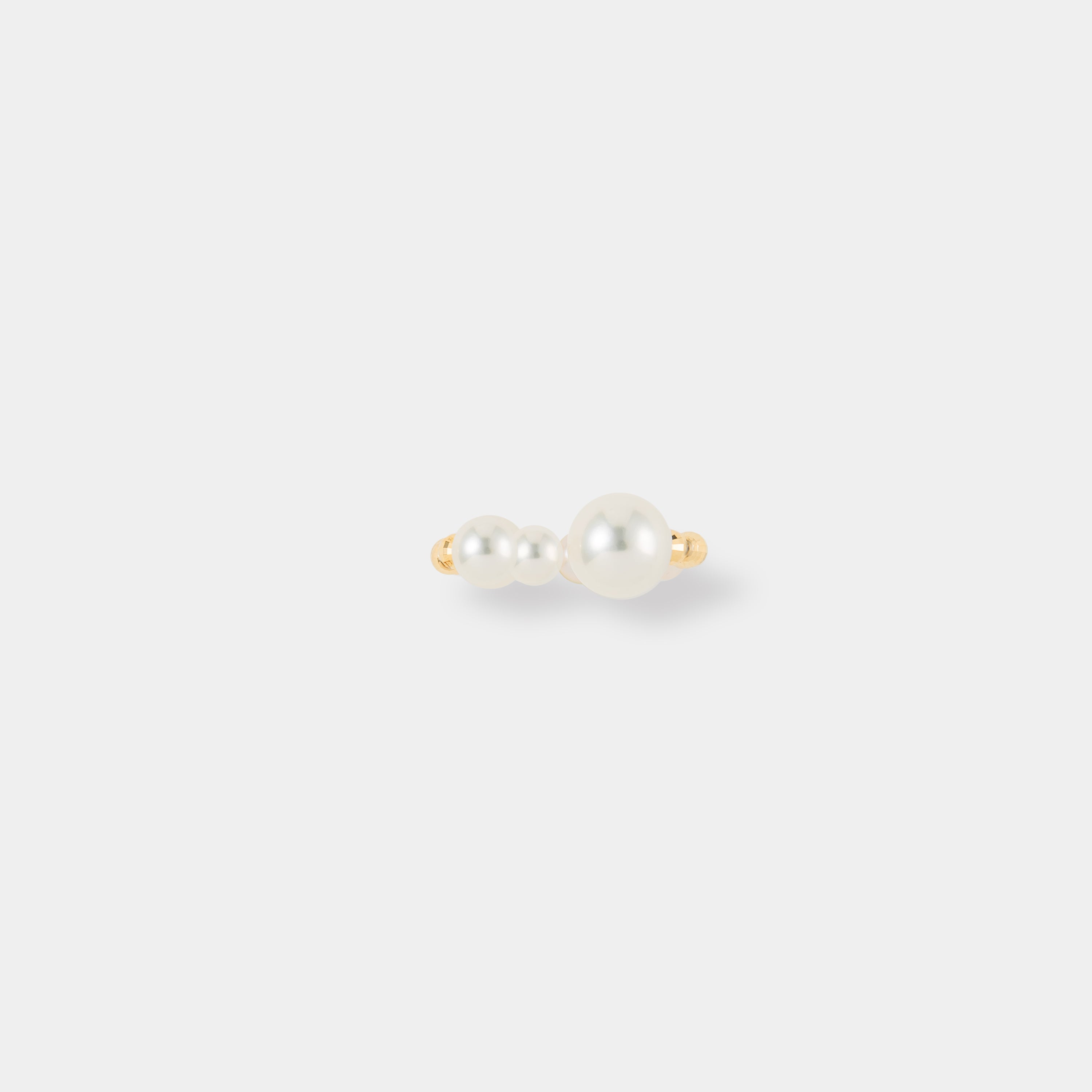 Pearl double volume earcuff No.514 - アクセサリー