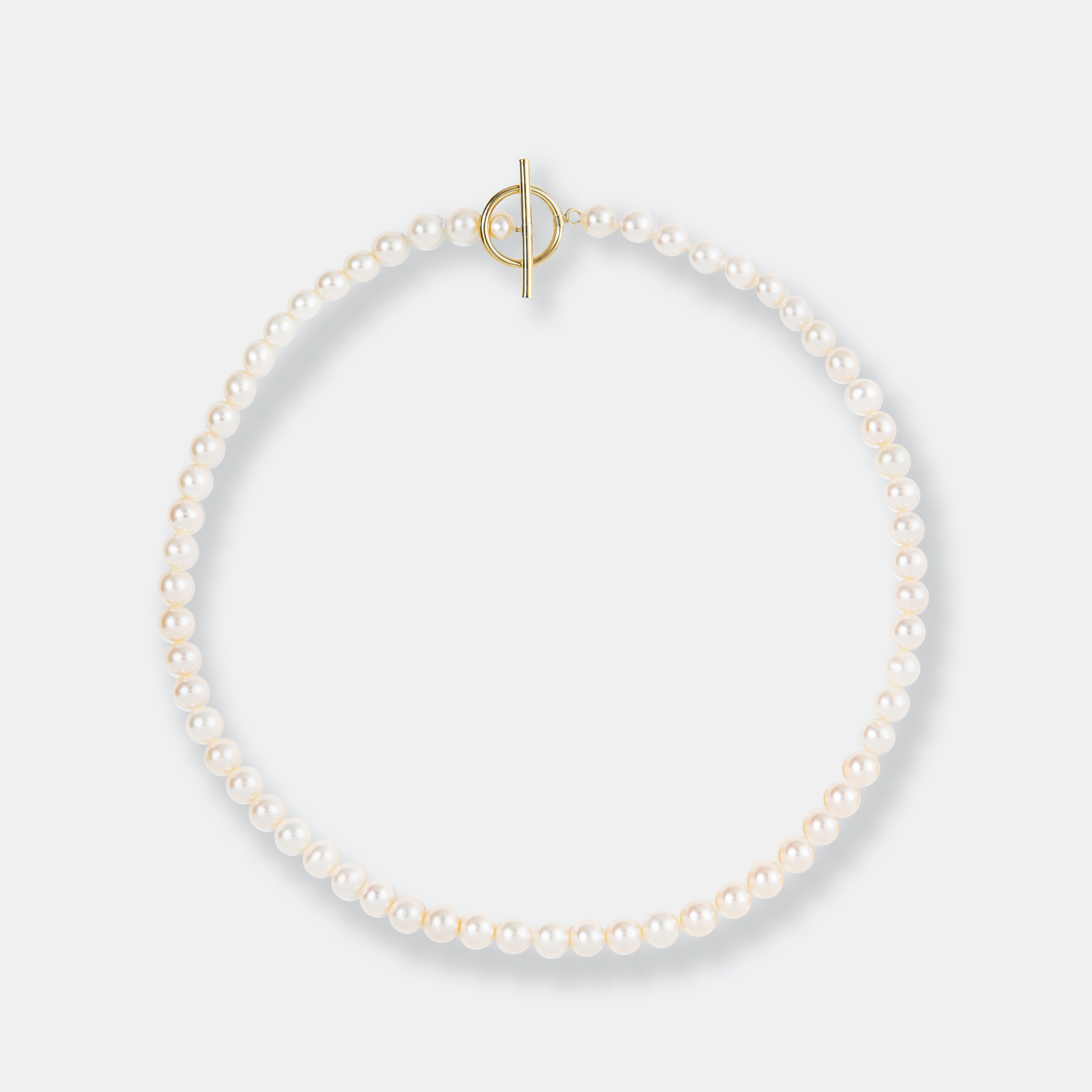 Mantel Pearl Necklace Short – Pearlish